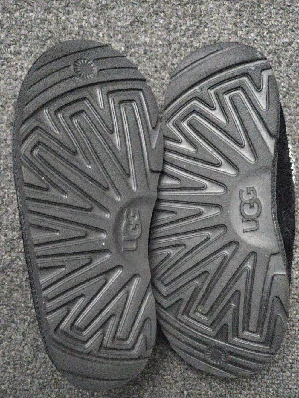 Kid's Black Cozy Slip-On Slippers - Sheepskin Upper
